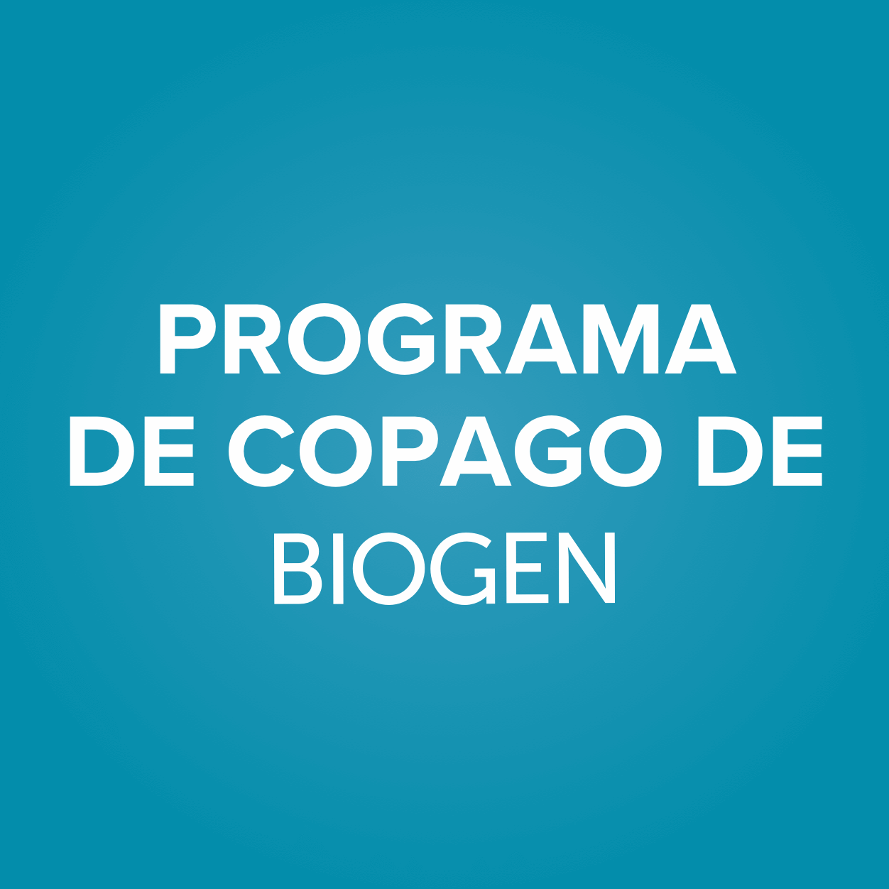 Programa de Copago de Biogen
