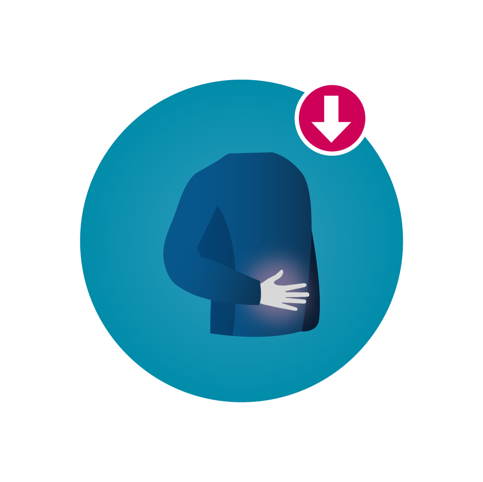 Menos problemas estomacales